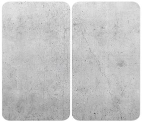 WENKO 53906100 - Copri piano cottura 30x52 cm grigio/trasparente