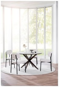 Tappeto rotondo in lana grigio chiaro ø 250 cm Auckland - Rowico