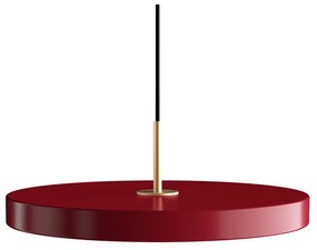 UMAGE - Asteria Plus Lampada a Sospensione Medium Ruby Rosso/Ottone UMAGE