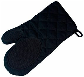 Guanto da forno in cotone/in silicone Cuistot – douceur d'intérieur