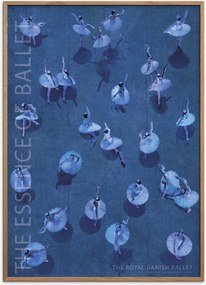 Poster incorniciato in legno di quercia The Essence of Ballet 6