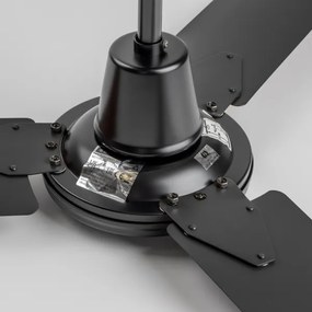 ZEVENTI - Ventilatore a soffitto TOFINO nero