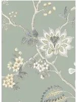 Lewis & Wood Carta da parati Indienne - Green Glaze