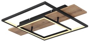 Globo 67289D - Plafoniera dimmerabile a LED VANNI LED/24W/230V marrone/nero