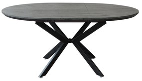 RODERICUS - tavolo da pranzo rotondo allungabile