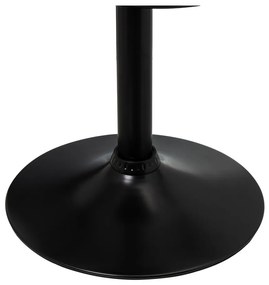 Sgabelli da bar neri ad altezza regolabile in similpelle in set di 2 (altezza seduta 72 cm) - Casa Selección