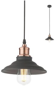 Redo 01-1292 - Lampadario a sospensione con filo SPINNER 1xE27/42W/230V