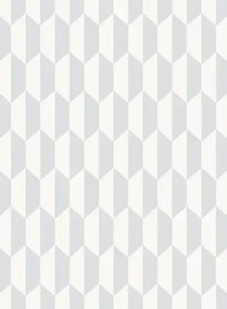 Tapete Petite Tile Icons von Cole & Son - Soft Grey