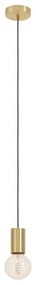 Eglo 900799 - Lampadario a sospensione con filo POZUETA 1xE27/40W/230V oro