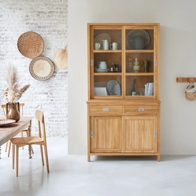 Tikamoon - Credenza in teak massello Coffee Tek 120 cm