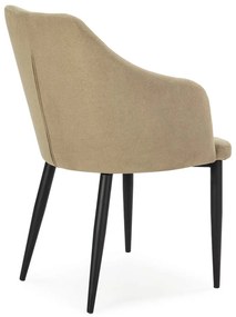 Set di sedie da pranzo verde chiaro in imbottito 2 pz Nadi – Marckeric