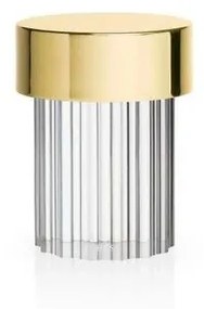 Last Order Fluted Portable Lampada da Tavolo Polished Ottone - Flos