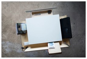 Scrivania bianca con 1 cassetto Scrivania My Writing - EMKO