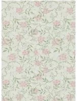 Morris & Co Carta da parati Jasmine - Blossom Pink/ Sage