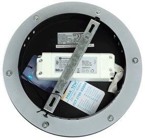 Aigostar - Applique a LED dimmerabile MESH Smart LED/12W/230V nero