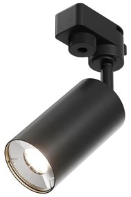 Faretto Per Binario Moderno Focus Mini Alluminio Nero 1 Luce