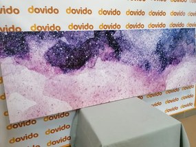 Stampa su tela – Astrazione del cielo notturno