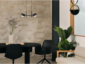 Osram - Lampada a sospensione LED dimmerabile su cavo DECOR KYOTO 2xLED/10W/230V nero