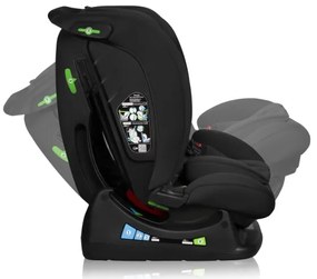 Lionelo - Seggiolino auto IZZY i-Size 40-150 cm Nero Carbonio