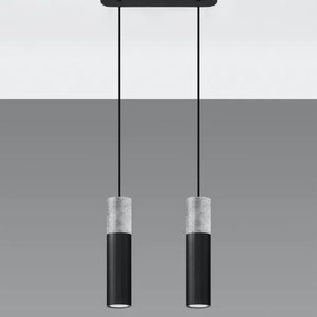 Lampadario a sospensione con filo BORGIO 2xGU10/40W/230V