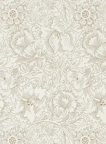 Morris & Co. Tapete Pure Poppy - Cream/ Gold