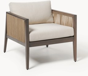 Poltrona da giardino in legno di acacia Travis