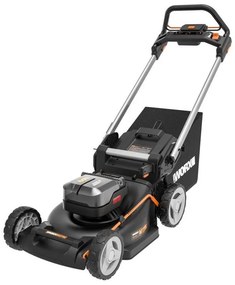 Tagliaerba a batteria WORX a velocità non regolabile Powershare WG749E 40V L 46 cm, 2 batterie e caricabatteria inclusi