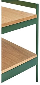 Tavolino con piano in rovere 43x43 cm Jaunty - Hübsch