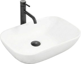 Lavabo da appoggio Rea Claudia 9447 White