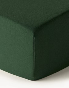 Lenzuolo con angoli boxspring in flanella Biba