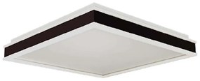 Plafoniera LED LED/18W/230V 4000K 35x35 cm nero