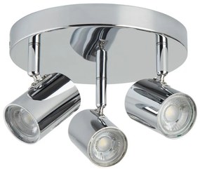 Searchlight 3173CC - Faretto LED ROLLO 3xLED/4W/230V cromo