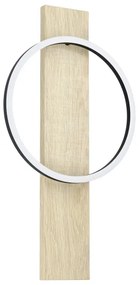 Eglo 901715 - Applique a LED BOYAL LED/12W/230V 3000K beige/nero