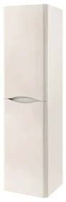 Colonna bagno sospesa 140 cm beige 2 ante reversibili Zen