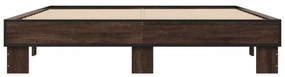 Giroletto rovere marrone 150x200cm in legno multistrato metallo