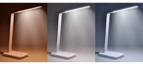 Solight WO64-W - Lampada da tavolo LED dimmerabile LED/10W/230V 3000/4500/6000K bianco