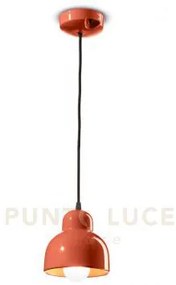 Sospensione grande berimbau arancio pokè c2611(apo)