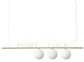 Lampada a sospensione perline sp3 ottone