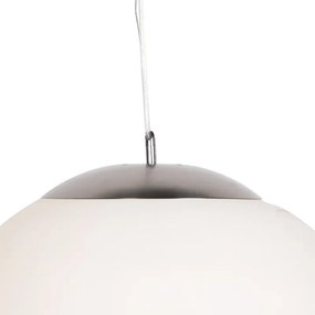 Lampada a sospensione scandinava in vetro traslucido 50cm - BALL 50