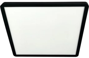 Plafoniera LED/32W/230V 3000/4000/6500K 40x40 cm nero