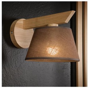 Lampada da parete ANTONIO 1xE14/40W/230V rovere