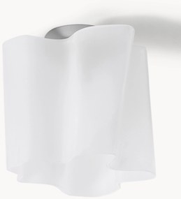 Plafoniera piccola in vetro soffiato Logico