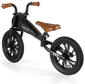 QPlay - Bici a spinta FEDURO nero/marrone