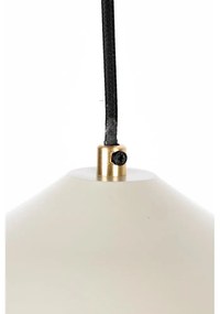 Lampada a sospensione beige con paralume in metallo ø 26 cm Aysa - White Label
