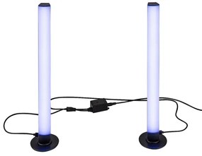 Rabalux 76014 - SET 2x LED RGB Lampada da tavolo dimmerabile PACO LED/5W/5V