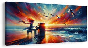 Quadro su tela – Musica del mare