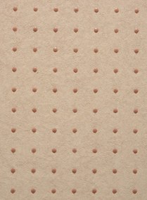Arte International Carta da parati Dots - 31029 - Pale Sienna