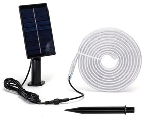 Aigostar - Striscia solare LED RGB dimmerabile LED/1,6W/3,2V 5 m IP65 + telecomando