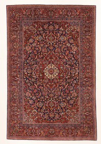 Kashan Tappeto persiano 200x130 (Iran) Annodato A Mano