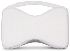 CONNECT IT CFH-6010-WH - Cuscino anatomico tra le ginocchia Taurus Knee bianco